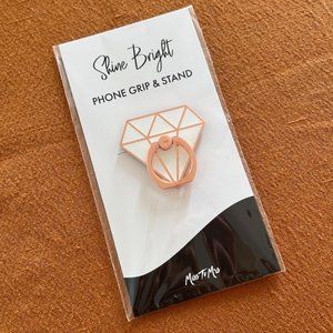 Diamond Shaped Phone Grip & Stand